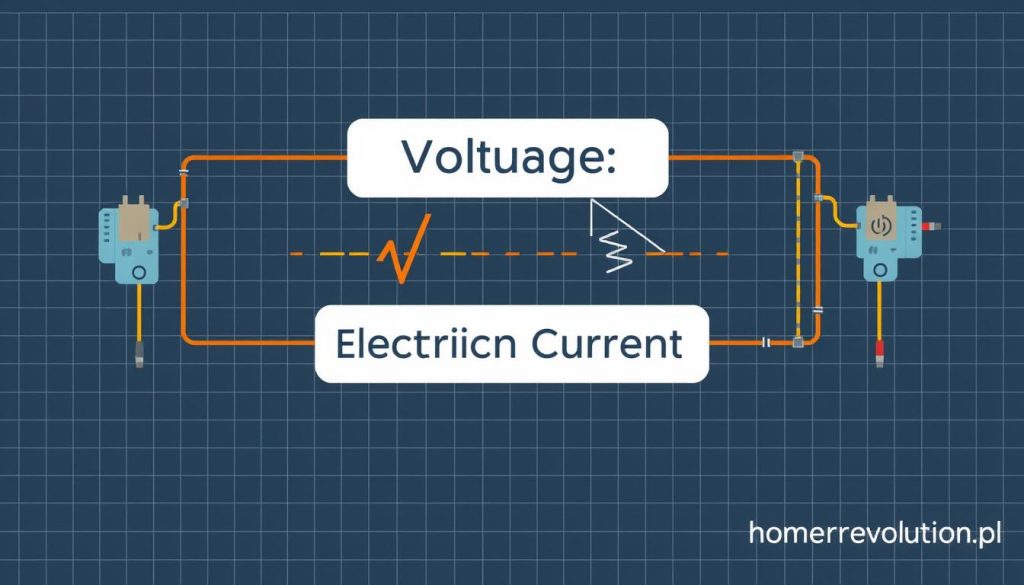 różnice między napięciem a prądem elektrycznym
