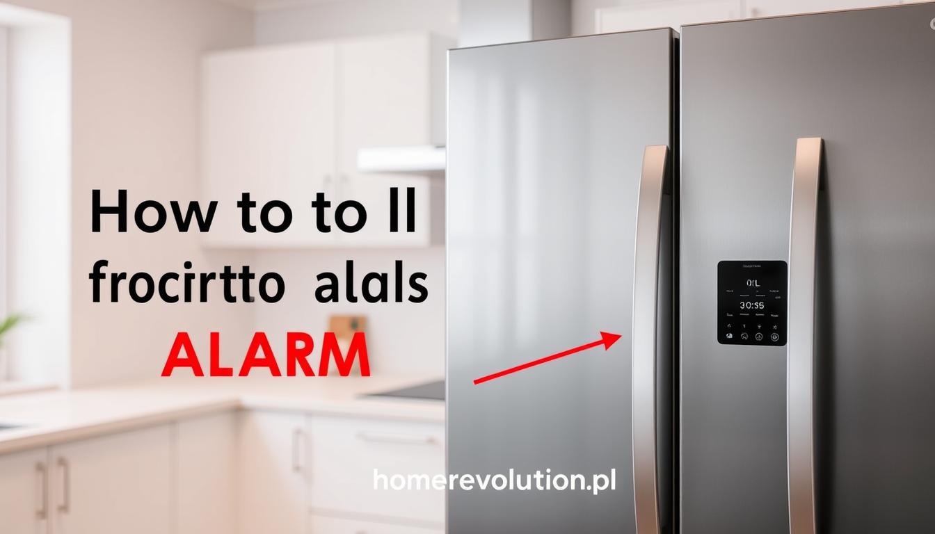 jak wyłączyć alarm w lodówce