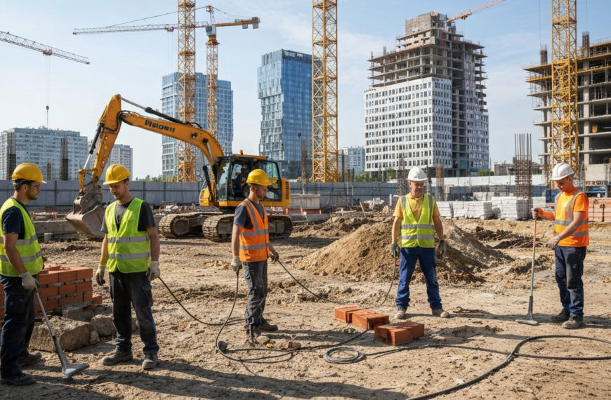 Stawka godzinowa na budowie – jakie są? Sprawdzamy stawki w różnych miastach